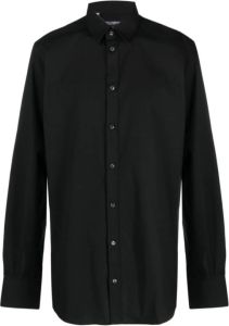 Dolce & Gabbana Klassiek overhemd Zwart Heren