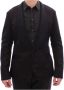 Dolce & Gabbana Zwarte Single Breasted Zijden Blazer Black Heren - Thumbnail 1