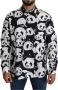 Dolce & Gabbana Zwarte Panda Heren Casual 100% Katoenen Overhemd Multicolor Heren - Thumbnail 1