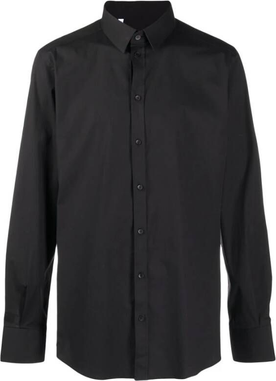 Dolce & Gabbana Casual Shirts Zwart Heren