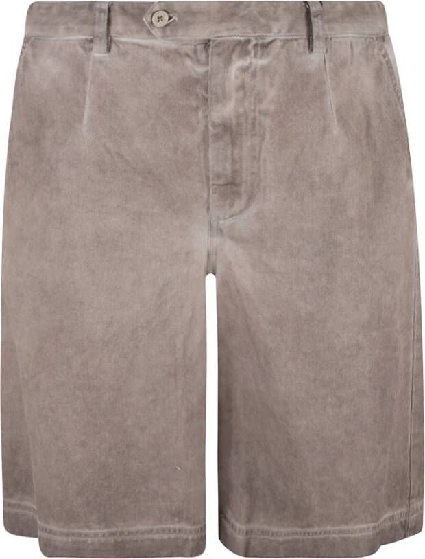 Dolce & Gabbana Stijlvolle Shorts van DG Brown Heren