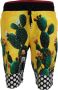 Dolce & Gabbana Multicolor Cactus Print Katoenen Sweat Shorts Multicolor Heren - Thumbnail 1
