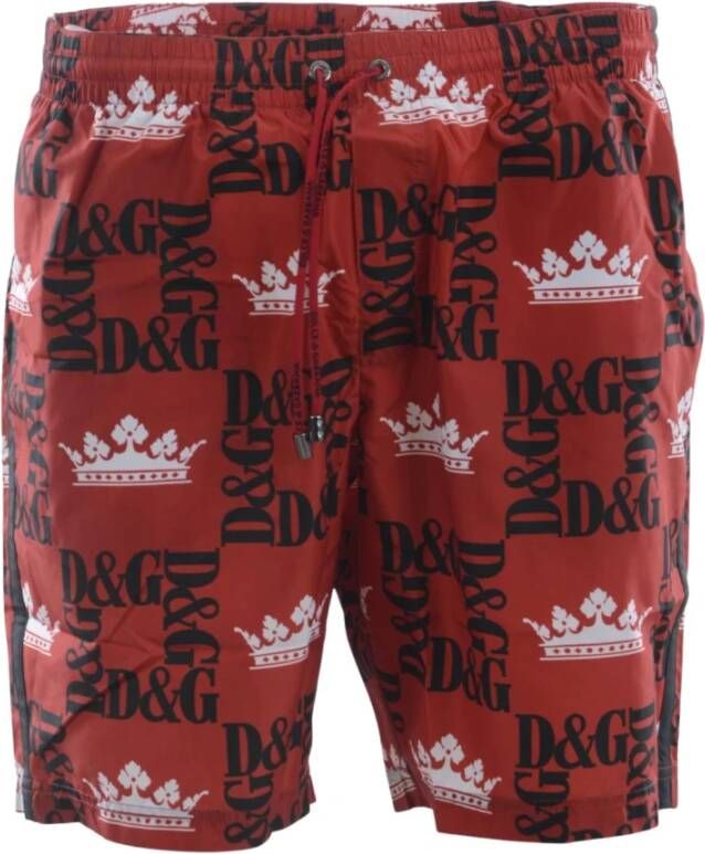 Dolce & Gabbana Casual Shorts Rood Heren