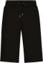 Dolce & Gabbana Zwarte Katoenen Logo Elastische Taille Shorts Black Heren - Thumbnail 1