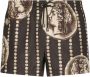 Dolce & Gabbana Sea Zwarte Coin Print Casual Shorts Black Heren - Thumbnail 1