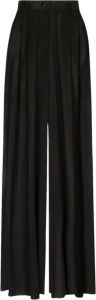 Dolce & Gabbana Chiffonbroek met afneembare shorts Zwart Dames
