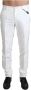 Dolce & Gabbana Witte Brokaat Jaquard Jurk Broek White Heren - Thumbnail 1
