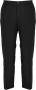 Dolce & Gabbana Faux Fur Trimmed Trousers Black Dames - Thumbnail 1
