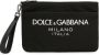 Dolce & Gabbana Stijlvolle Toilet Tas Zwart Black - Thumbnail 3