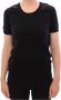 Dolce & Gabbana Zwart Crewneck Katoenen T-Shirt Black Dames - Thumbnail 1