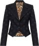 Dolce & Gabbana Cropped blazer Zwart Dames - Thumbnail 1