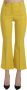 Dolce & Gabbana Gele Chique Flared Broek voor Elegante Avonden Yellow Dames - Thumbnail 1