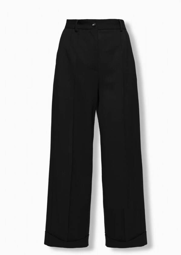 Dolce & Gabbana Cropped broek Zwart Dames