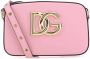 Dolce & Gabbana Roze Leren Crossbody Tas Pink Dames - Thumbnail 1