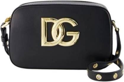 Dolce&Gabbana Crossbody bags Logo Crossbody Bag Leather in zwart