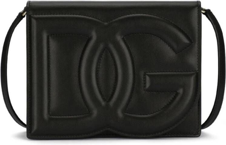 Dolce & Gabbana DG Logo Crossbody Tas Black Dames