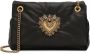 Dolce & Gabbana Soft Devotion Crossbody Tas met DG Heilig Hart Black Dames - Thumbnail 1