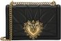 Dolce&Gabbana Crossbody bags Devotion Matelasse Quilted Shoulder Bag in zwart - Thumbnail 2