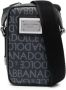 Dolce & Gabbana Zwarte Crossbody Tas met Logo Print en Verstelbare Band Black Heren - Thumbnail 1