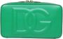 Dolce & Gabbana Slaapkamertas van glad kalfsleer Green Dames - Thumbnail 1