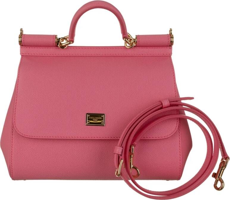 Dolce & Gabbana Crossbody zak Roze Dames