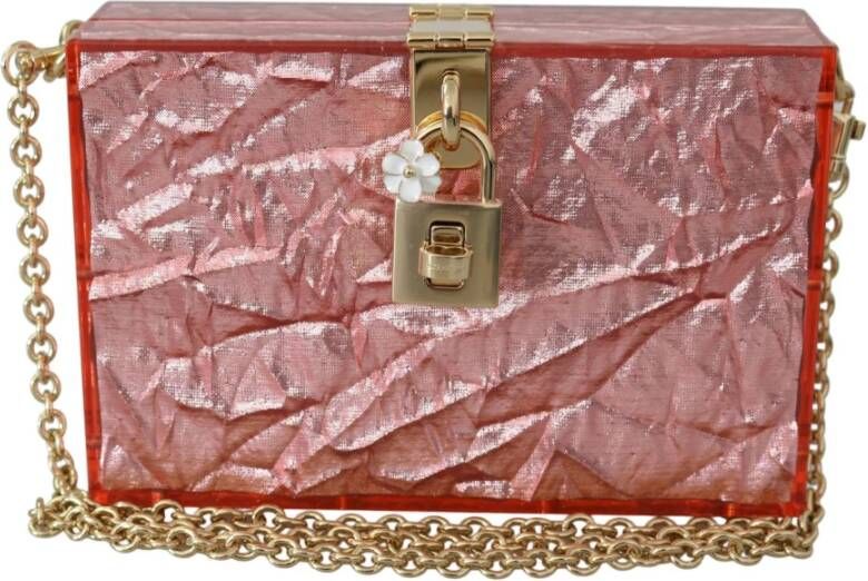 Dolce & Gabbana Crossbody zak Roze Dames