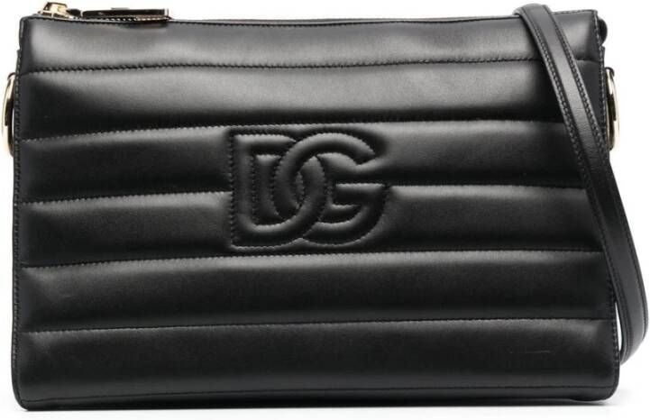 Dolce & Gabbana Crossbody zak Zwart Dames