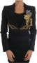 Dolce & Gabbana Betoverende Elegantie Kristal-Blazer Multicolor Dames - Thumbnail 1