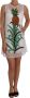 Dolce & Gabbana White Pineapple Sequined Applique Dress Wit Dames - Thumbnail 1