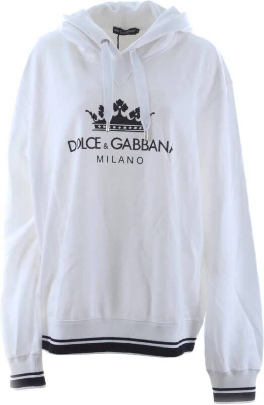Dolce & Gabbana Dames Milano Hoodie Wit Dames