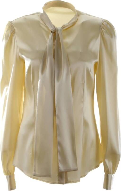 Dolce & Gabbana Dames overhemd met lange mouwen Geel Dames