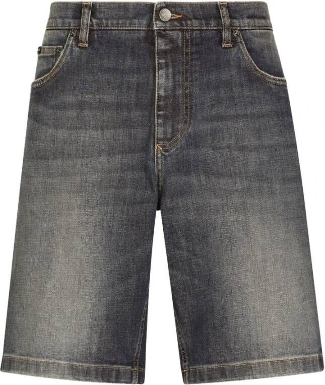 Dolce & Gabbana Dolce Gabbana Trousers Denim Grijs Heren
