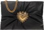 Dolce & Gabbana Zwarte Devotion Medium Schoudertas Black Dames - Thumbnail 1