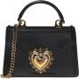 Dolce&Gabbana Crossbody bags Devotion Top Handle With Chain Shoulder Strap in zwart - Thumbnail 2