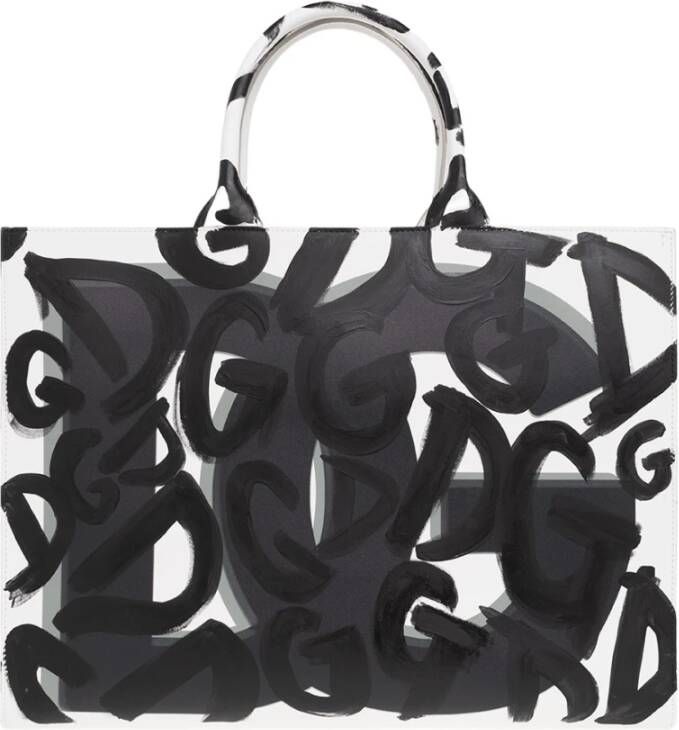 Dolce & Gabbana DG dagelijkse grote shopper tas Zwart Dames