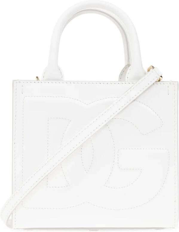 Dolce & Gabbana DG Daily Mini schoudertas Wit Dames