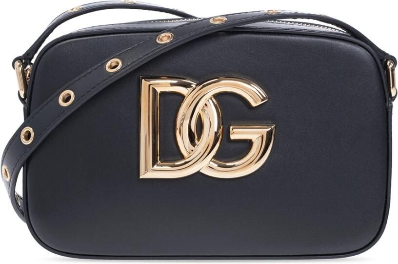 Dolce&Gabbana Crossbody bags Logo Crossbody Bag Leather in zwart - Foto 7