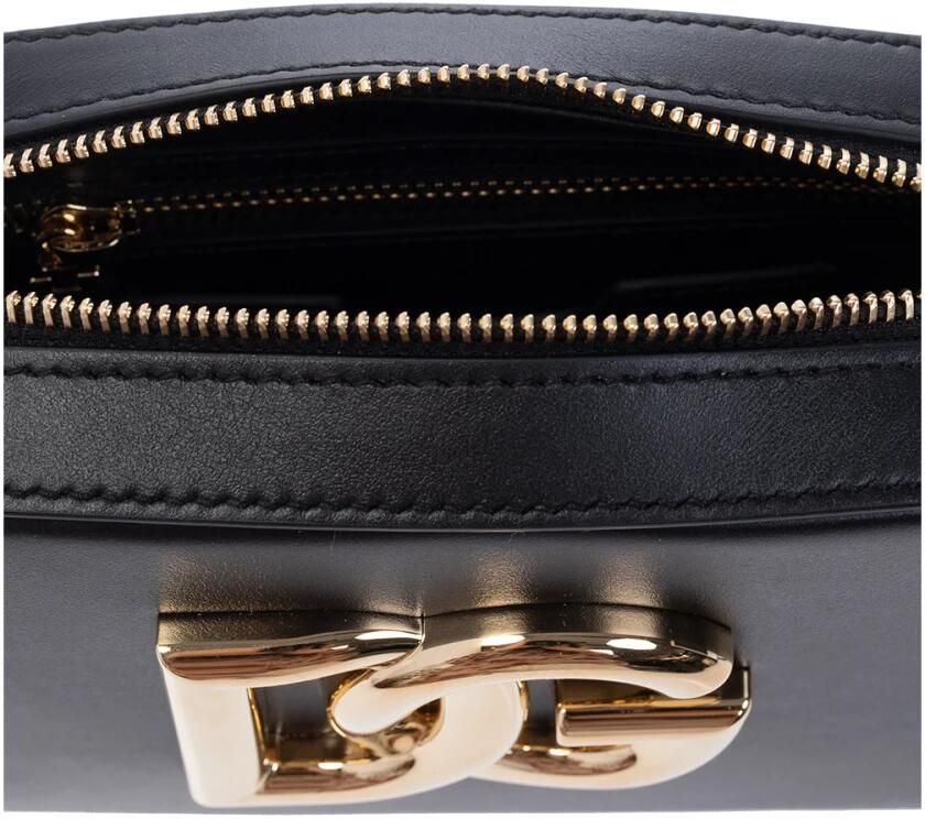Dolce&Gabbana Crossbody bags Logo Crossbody Bag Leather in zwart - Foto 3