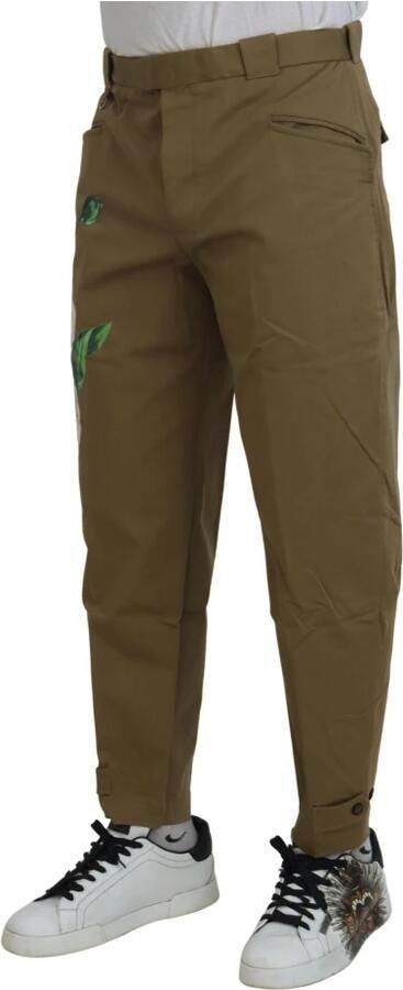 Dolce & Gabbana Gestructureerde Leren Crossbody Tas Green Heren - Foto 11