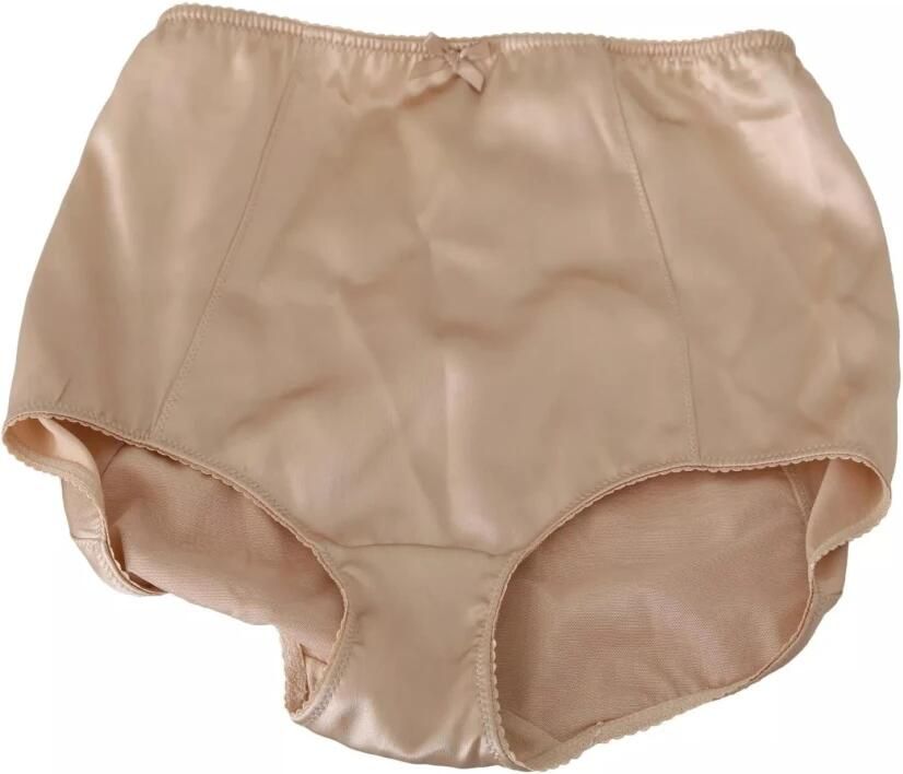 Dolce & Gabbana Beige Logo Stretch Damesondergoed Beige Dames - Foto 3