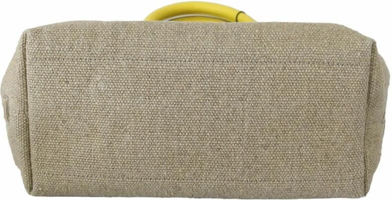 Dolce & Gabbana Beige Gouden Ketting Schouder Sling Tote Tas Beige Dames - Foto 3