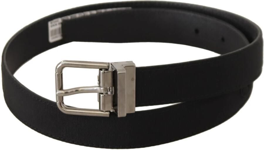 Dolce & Gabbana Leren Damesriem met Gegraveerde Logo Gesp Black Dames - Foto 2