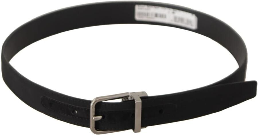 Dolce & Gabbana Leren Damesriem met Gegraveerde Logo Gesp Black Dames - Foto 3