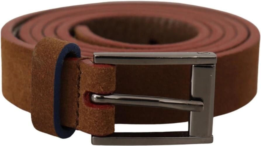 Dolce & Gabbana Bruin Gegraveerde Metalen Taille Riem Brown Dames - Foto 6