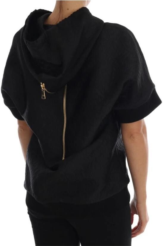 D&G Sweater D&G Dolce Gabbana Party Time hoodie met korte mouwen - Foto 6