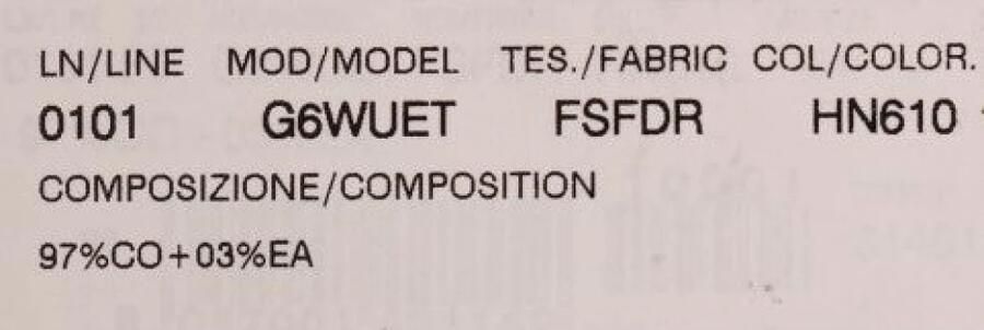 Dolce & Gabbana White Black Leaf Cotton Stretch Slim Pants Zwart Heren - Foto 6