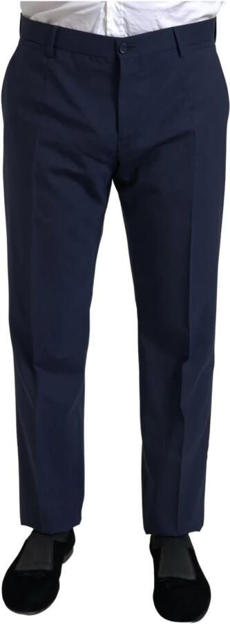 Dolce & Gabbana Blauw Slim Fit Pak Martini Collectie Blue Heren - Foto 4