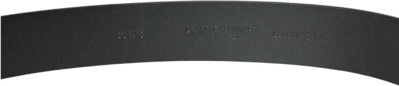 Dolce & Gabbana Blauw Leer Zilver Metaal Logo Gesp Riem Mannen Blue Dames - Foto 5