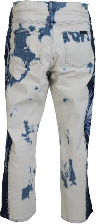 Dolce & Gabbana Blauwe Ceasar Denim Katoenen Losse Fit Jeans Multicolor Heren - Foto 12