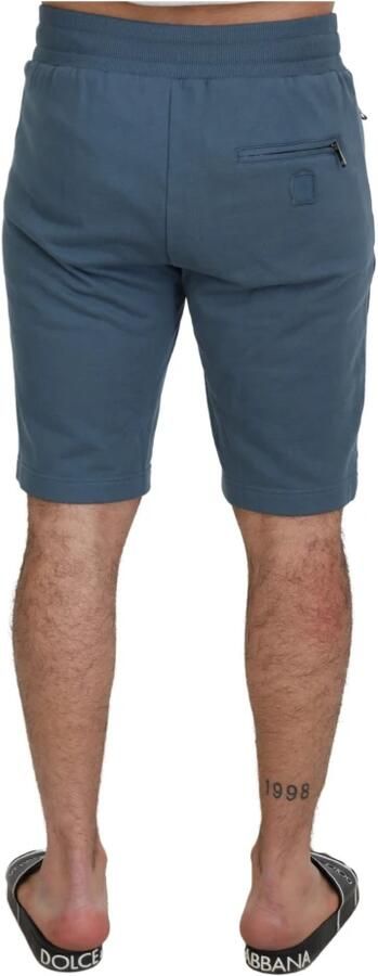Dolce & Gabbana Blauwe Elegante Bermuda Shorts Regular Fit Blue Heren - Foto 5